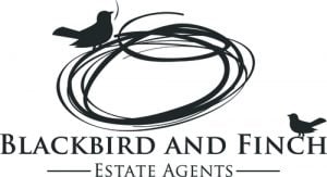 Blackbird and Finch Blk Logo