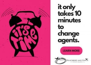 It only takes 10 minutes to change agents