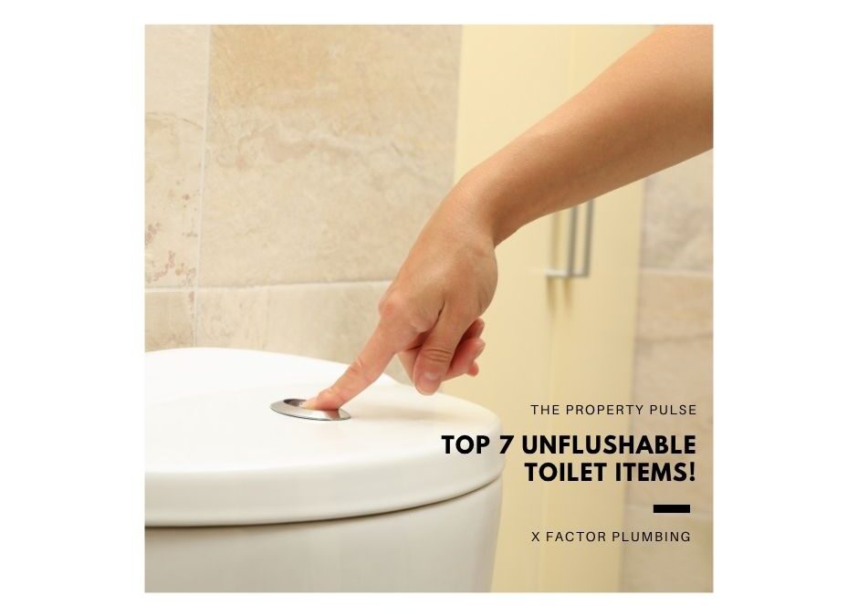 What can I flush down a toilet?