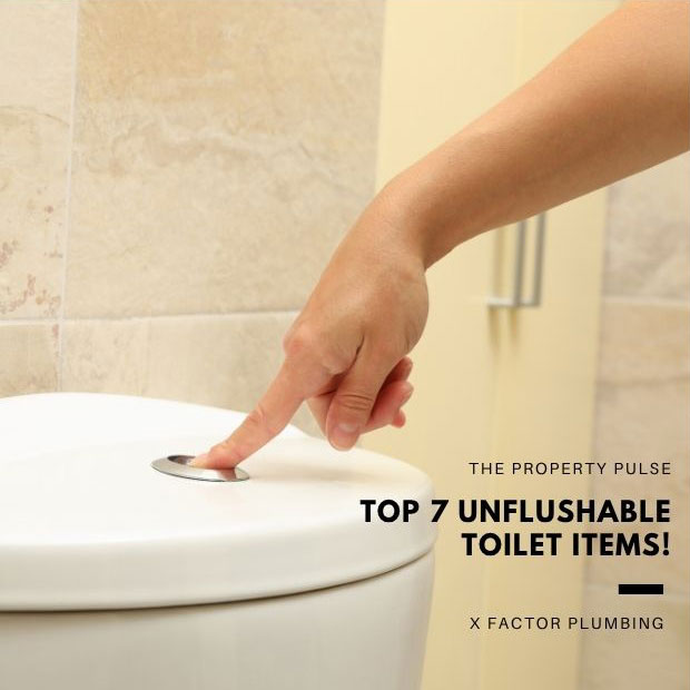 What can I flush down a toilet?